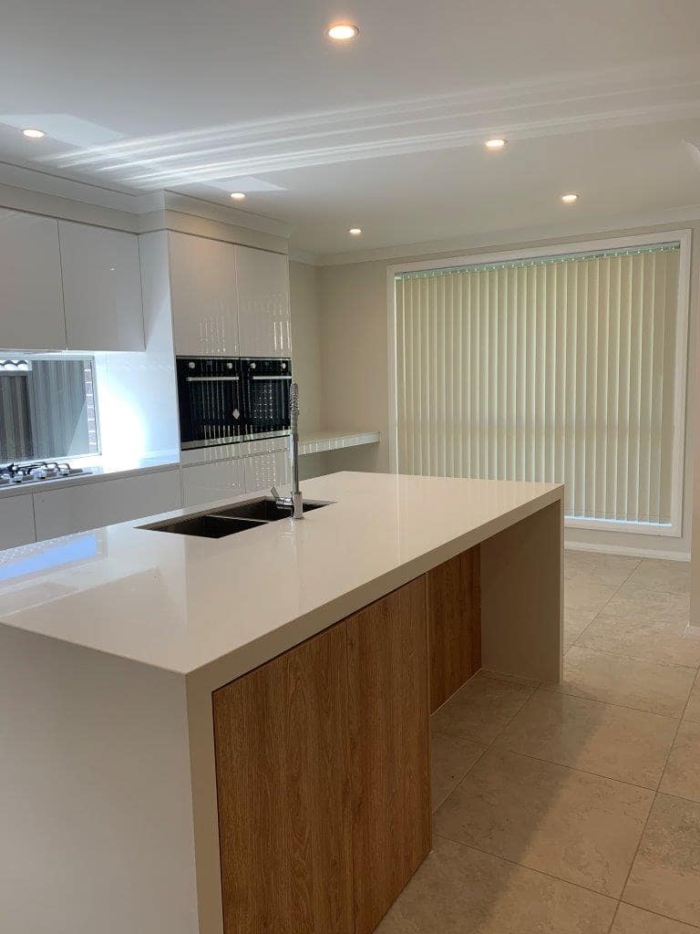 Kitchen island benchtop